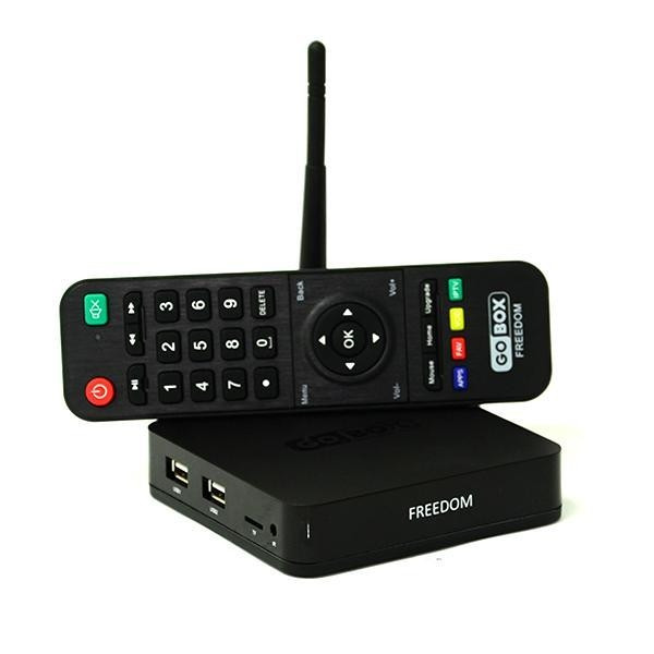 Receptor GoBox Freedom 4K IPTV VOD NETLINK ACM