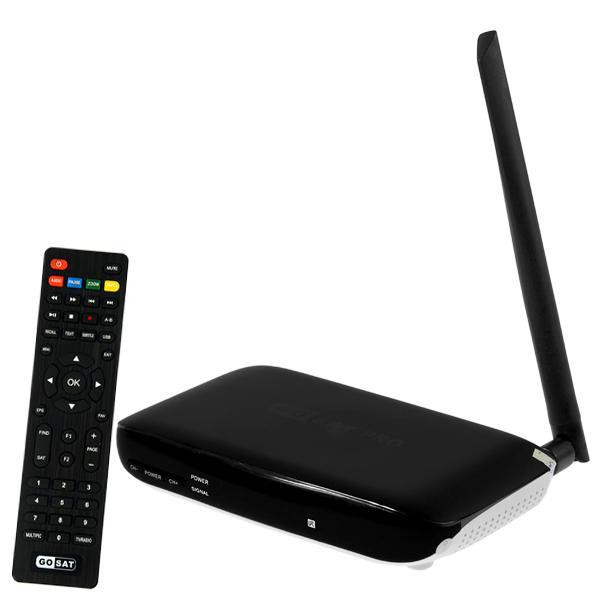 Receptor FTA Gosat Pro com ACM/Wi-Fi/HDMI