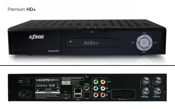 Receptor Azbox Premium HD HDMI IKS SKS CS 