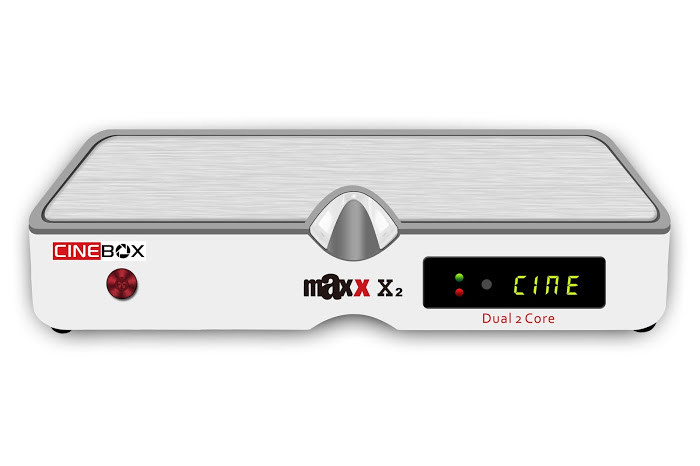 Receptor FTA Cinebox Maxx X2 Dual 2 Core IKS SKS