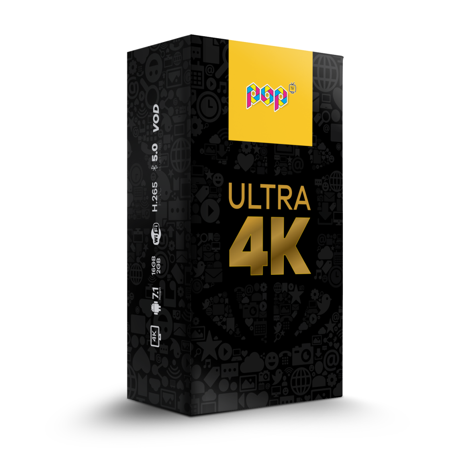 Receptor POP TV Ultra 4K Híbrido