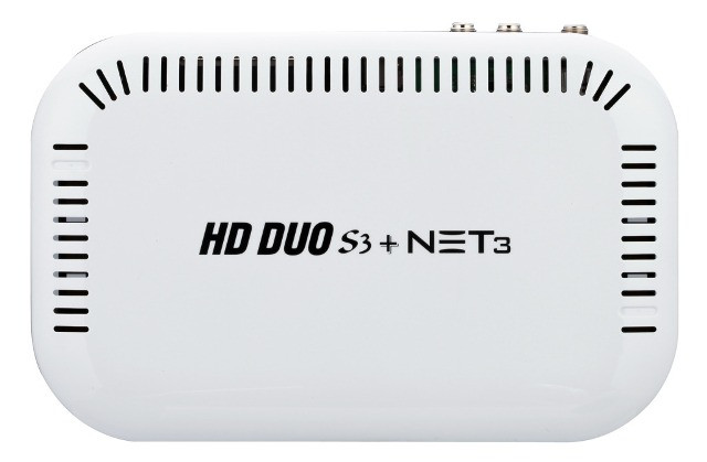 Receptor NET3 S3 HD DUO DVB-s/DVB/ISDB para TV a cabo