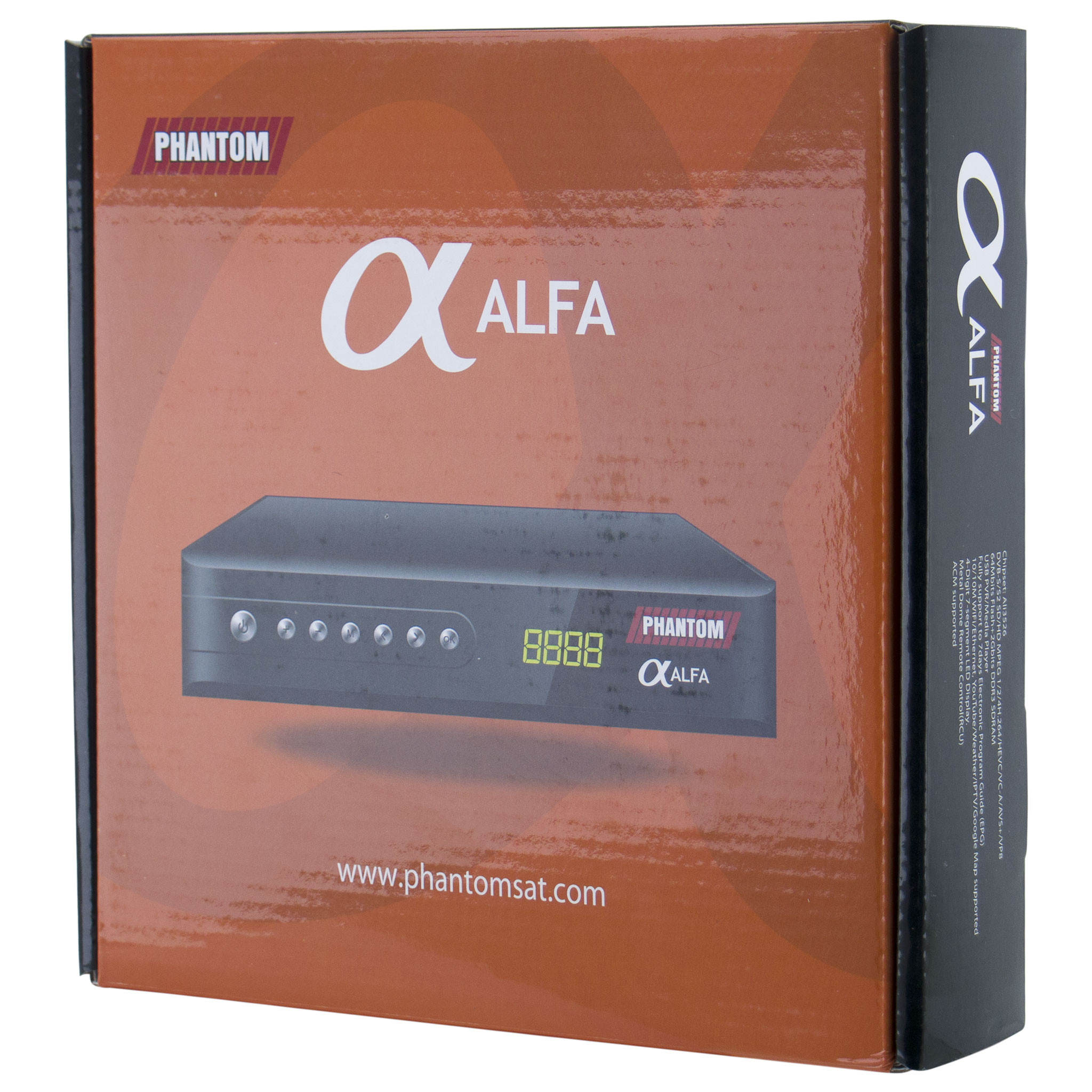 Receptor Phantom Alfa ACM Wi-Fi