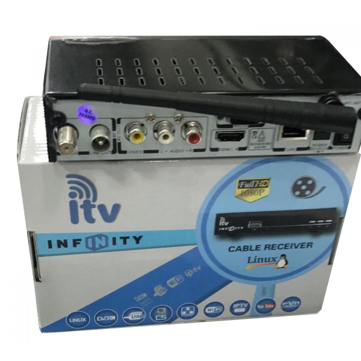 Receptor ITV Infinity Cabo Wi-Fi