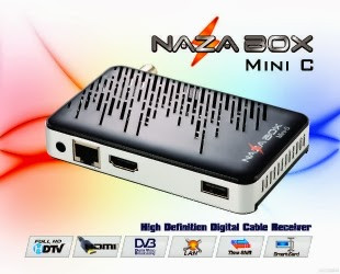 Receptor Nazabox Mini C HDMI Cabo Wi-Fi