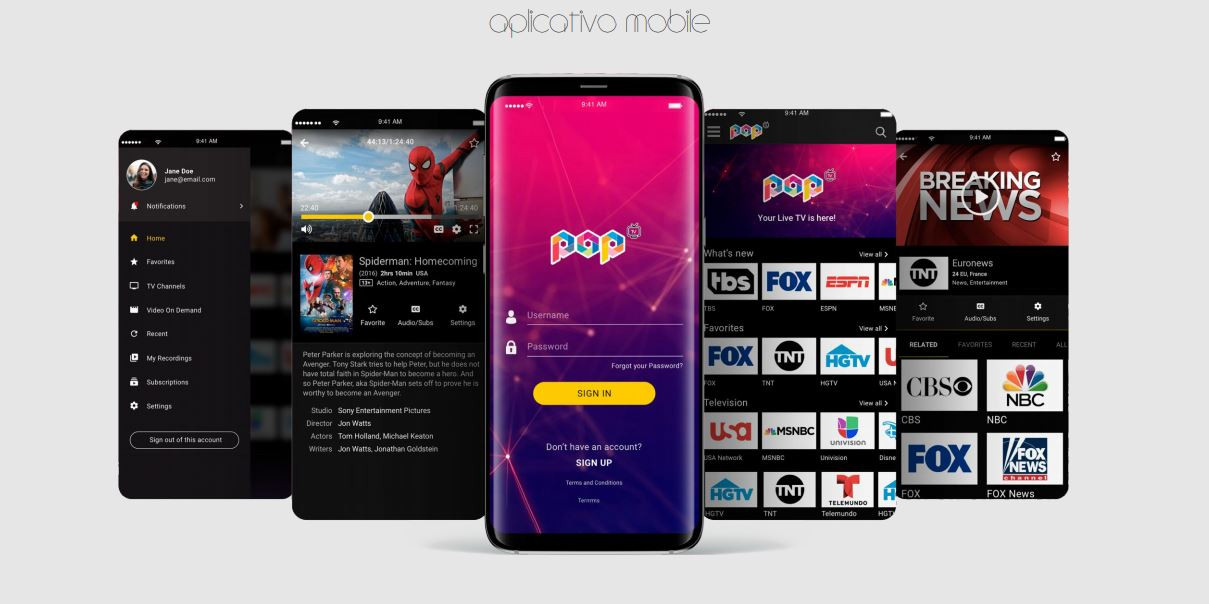 Pop TV Light 4K Ultra HD Wi-Fi IPTV