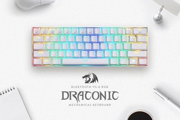 Teclado Redragon Draconic K530 Sem Fio